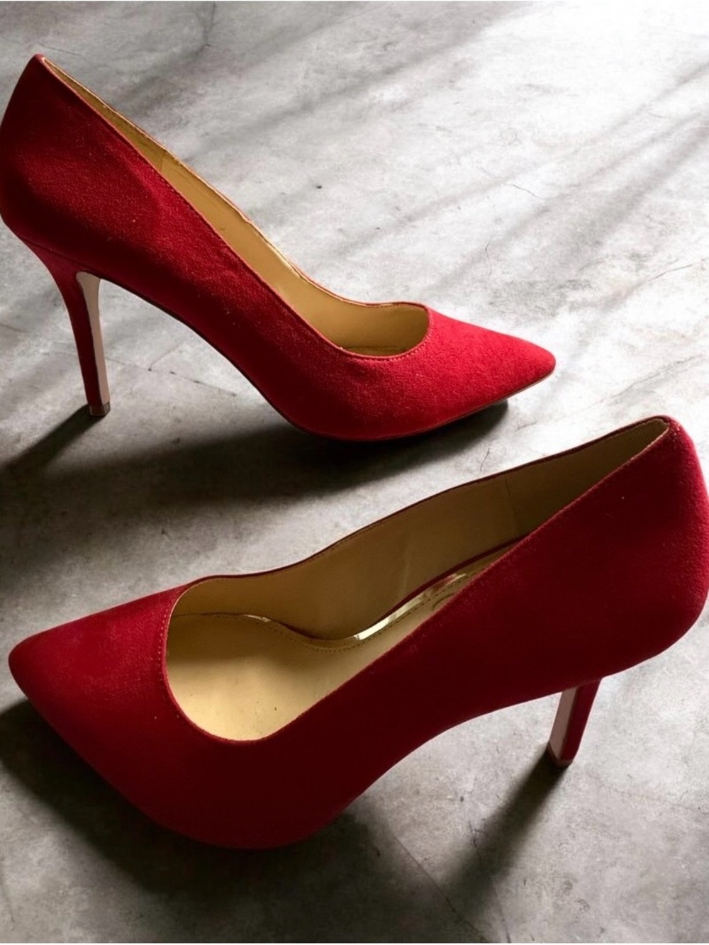 Jessica Simpson women's red shoes, size 8M